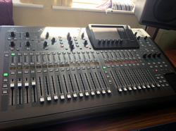 Mixing Desk used for Music Technology